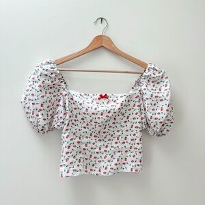 NWOT Reformation Marella Linen Top